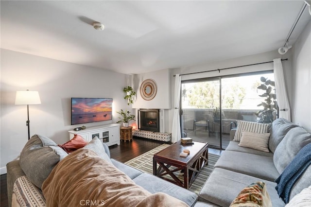 2032 E Bermuda St Unit 102, Long Beach, CA 90814 - living area with wood finished floors