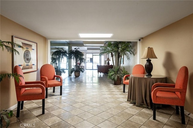view of community lobby