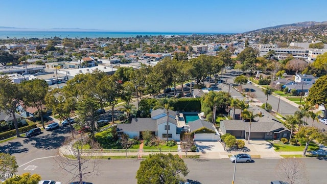 drone / aerial view featuring a residential view