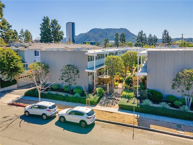 view of property with a mountain view