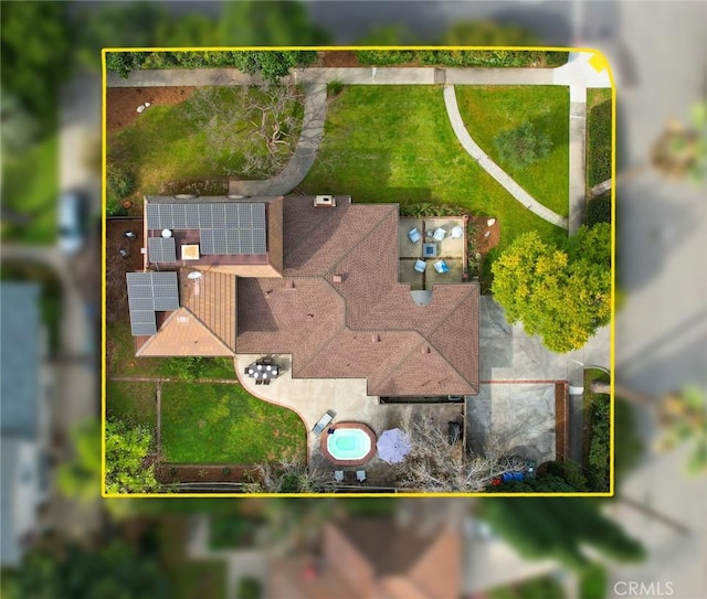 aerial view