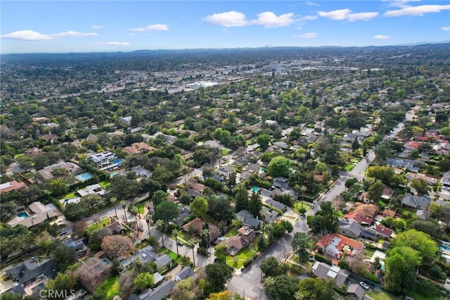 drone / aerial view