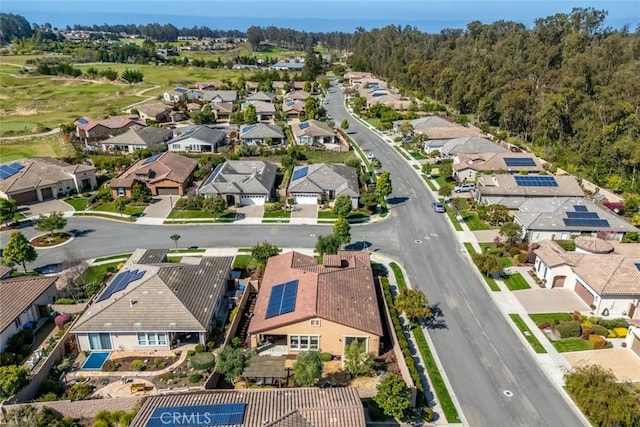 drone / aerial view featuring a residential view