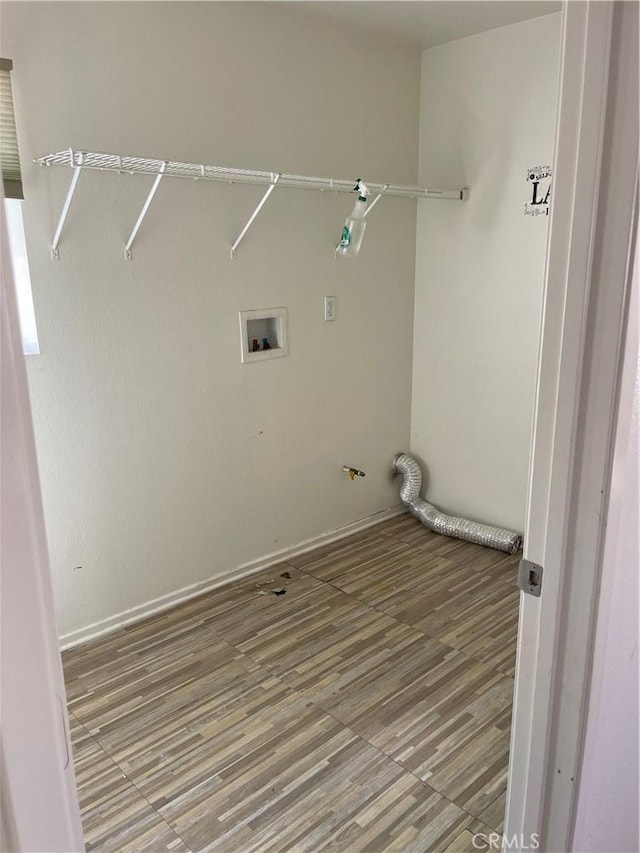 laundry room featuring laundry area and hookup for a washing machine