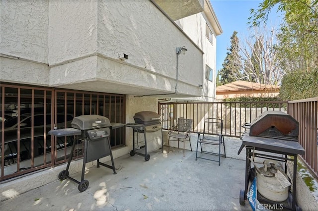 view of patio / terrace with grilling area