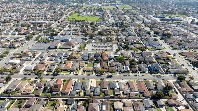 birds eye view of property featuring a residential view