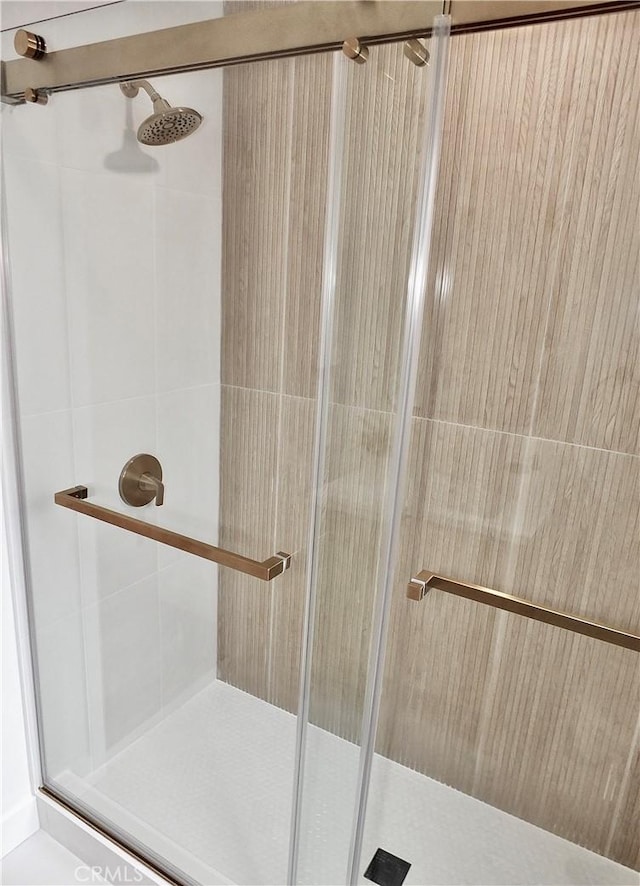 full bath with a stall shower