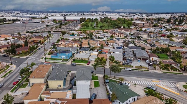 bird's eye view featuring a residential view