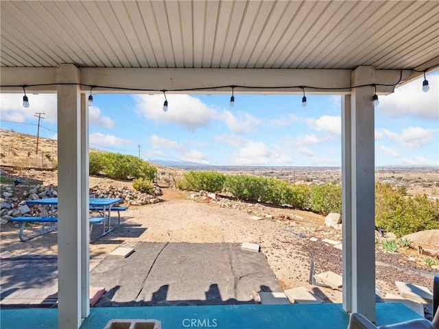 view of patio / terrace featuring outdoor dining area