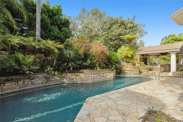 pool featuring a patio