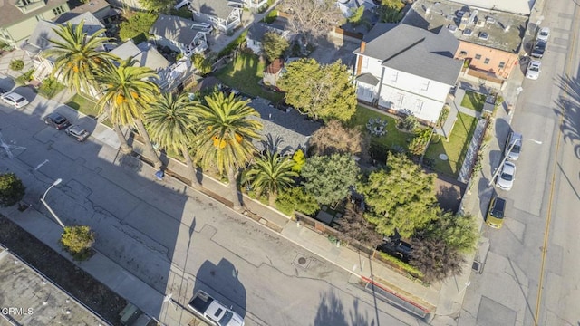 drone / aerial view featuring a residential view