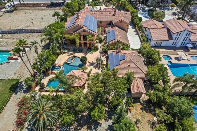 805 E Chase Dr, Corona, CA 92881 - aerial view