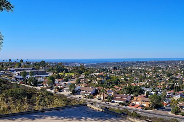 bird's eye view featuring a residential view