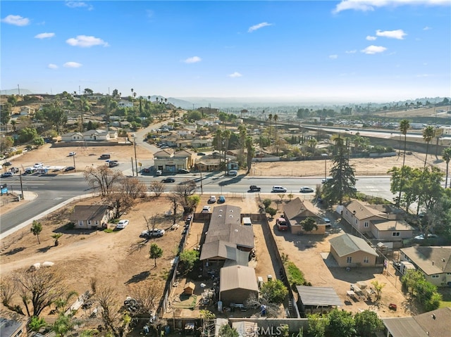 bird's eye view featuring a residential view