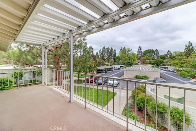 86 Calle Aragon Unit O, Laguna Woods, CA 92637 - view of patio / terrace featuring a balcony