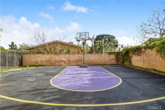 18429 Germain St, Porter Ranch, CA 91326 - view of basketball court with basketball court