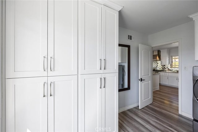 closet with visible vents