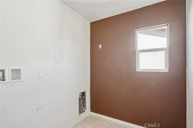 laundry room featuring washer hookup and laundry area