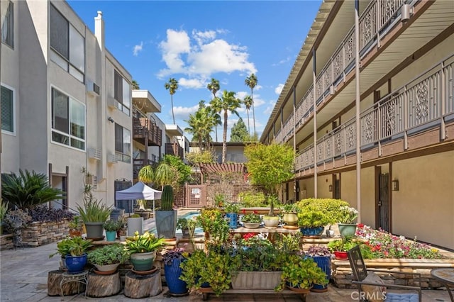 view of property's community