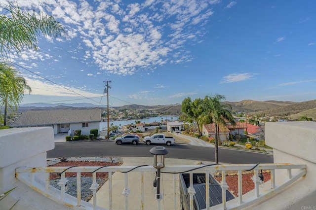 22633 Inspiration Pt, Canyon Lake, CA 92587 - view of road featuring a mountain view