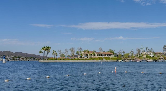 22633 Inspiration Pt, Canyon Lake, CA 92587 - property view of water with a mountain view