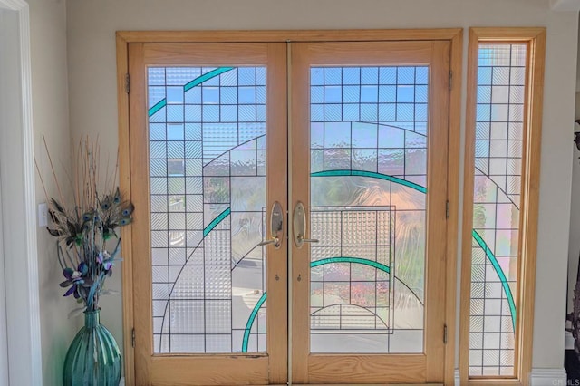 22633 Inspiration Pt, Canyon Lake, CA 92587 - doorway featuring french doors