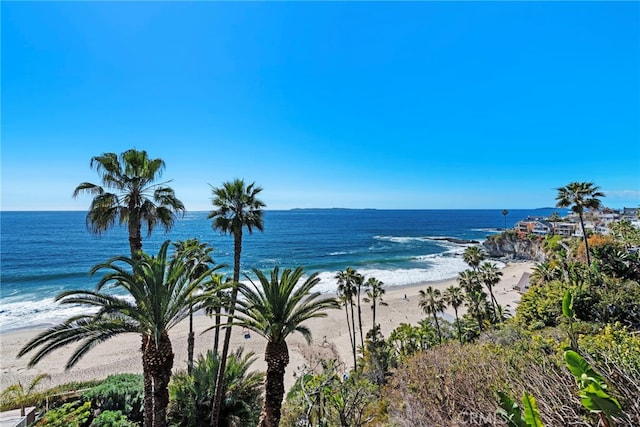 water view with local beach