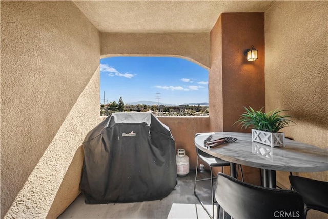 view of patio / terrace featuring area for grilling