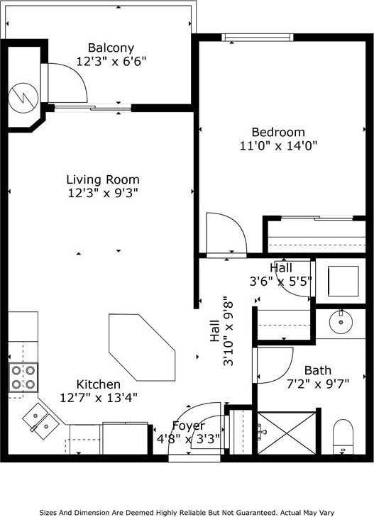 21345 Hawthorne Blvd Unit 415, Torrance, CA 90503 - floor plan