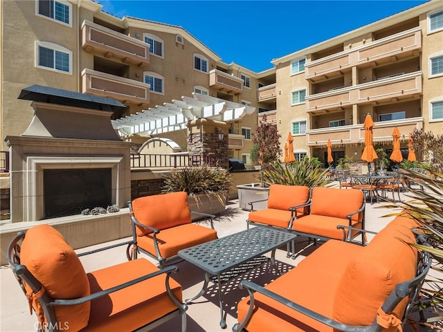 21345 Hawthorne Blvd Unit 415, Torrance, CA 90503 - view of patio with a pergola
