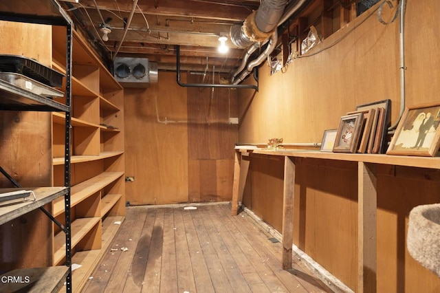 view of storage room