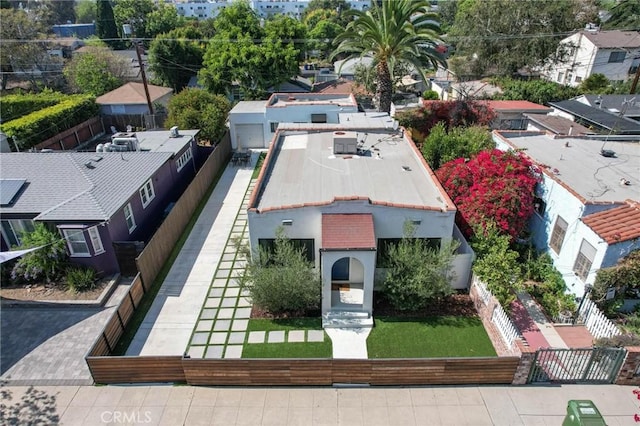 3345 Oakhurst Ave, Los Angeles, CA 90034 - bird's eye view