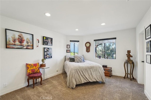 22176 Dogie Pl, Canyon Lake, CA 92587 - carpeted bedroom with recessed lighting