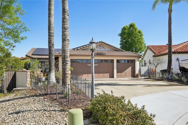 22176 Dogie Pl, Canyon Lake, CA 92587 - view of front of property featuring solar panels