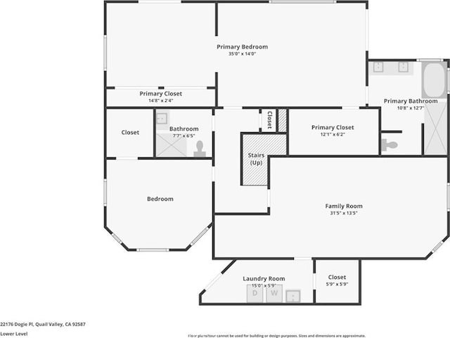 22176 Dogie Pl, Canyon Lake, CA 92587 - view of room layout