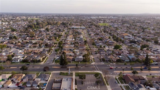 drone / aerial view featuring a residential view