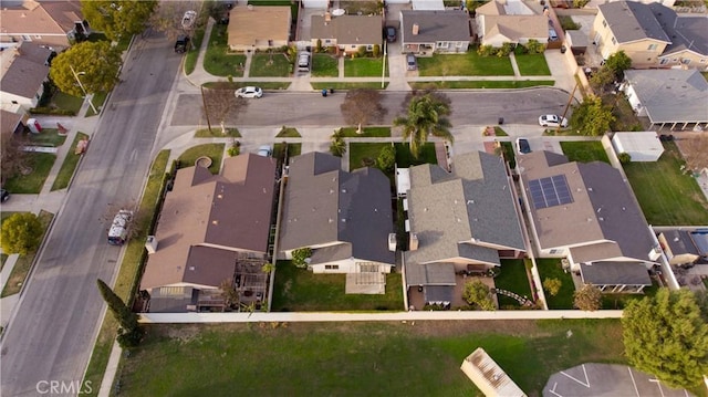 birds eye view of property featuring a residential view