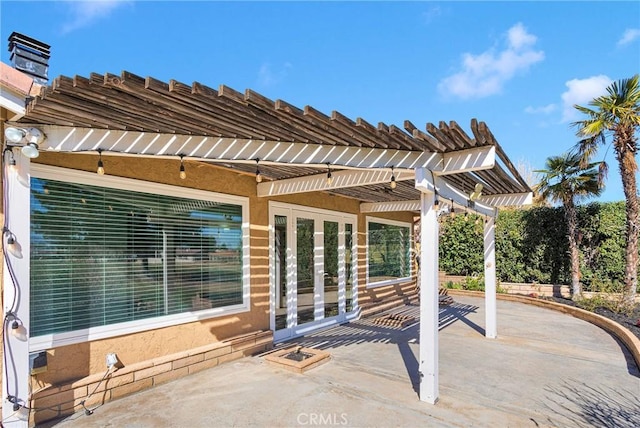 12899 Rain Shadow Rd, Victorville, CA 92395 - view of patio with a pergola