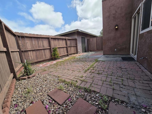 1457 N Broadway Unit A, Escondido, CA 92026 - fenced backyard featuring a patio