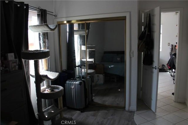 interior space featuring tile patterned floors