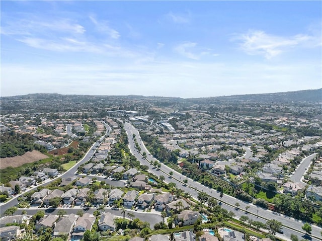 bird's eye view featuring a residential view