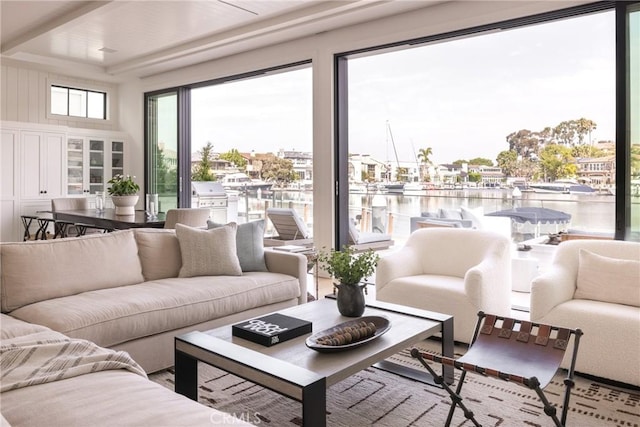 view of living room