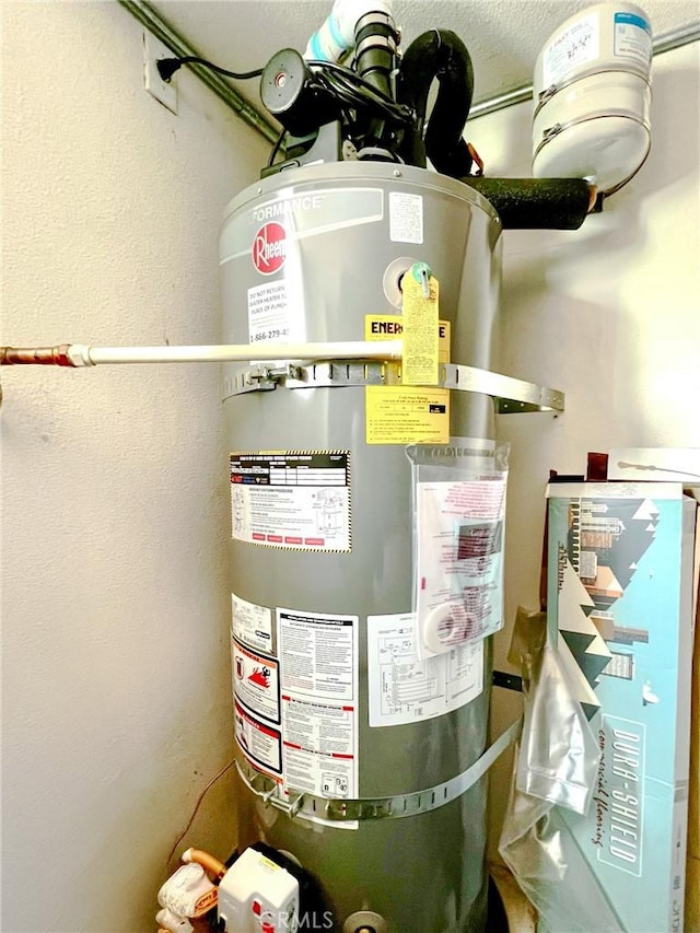 utilities with strapped water heater