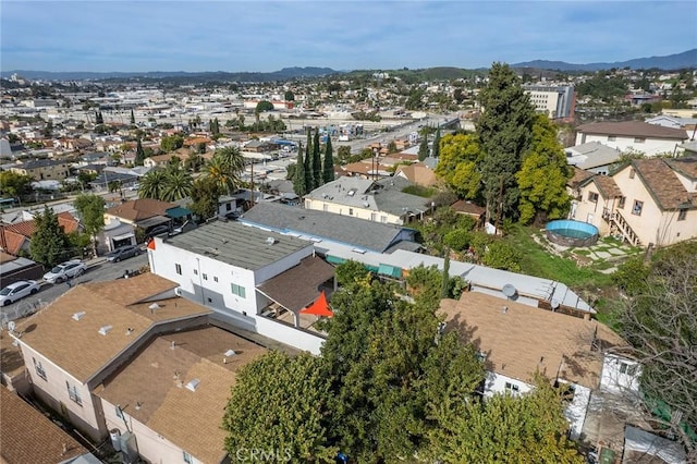 bird's eye view featuring a residential view