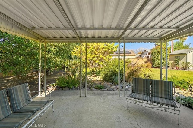 view of patio