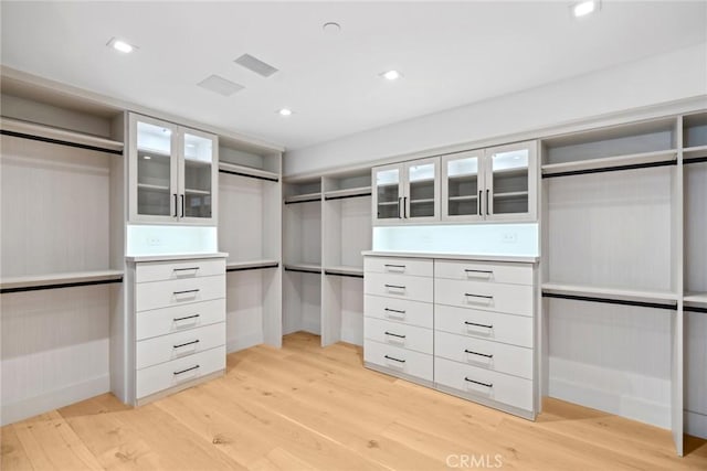 20 Balboa Cvs, Newport Beach, CA 92663 - spacious closet featuring light wood finished floors