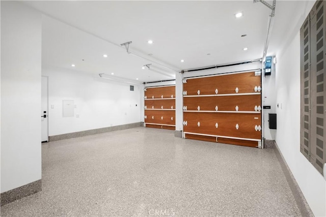 20 Balboa Cvs, Newport Beach, CA 92663 - garage with recessed lighting and baseboards
