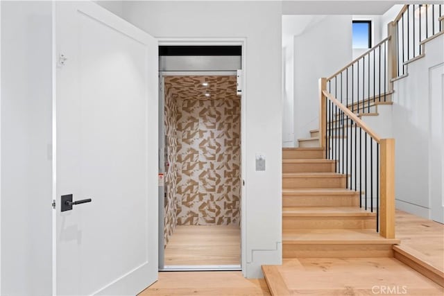 20 Balboa Cvs, Newport Beach, CA 92663 - stairway with wood finished floors