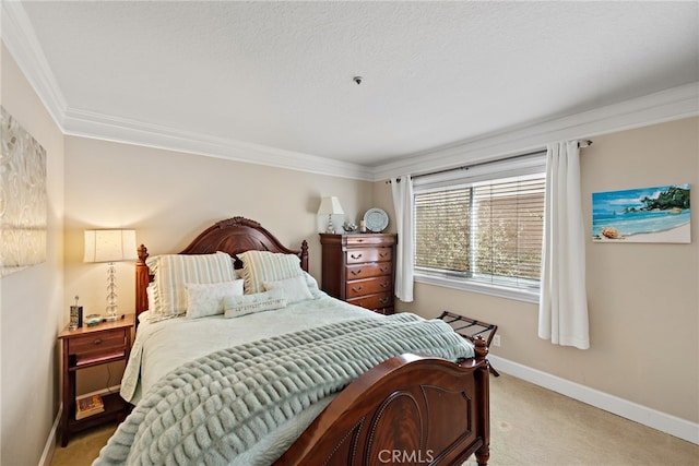 2170 Via Teca Unit 63, San Clemente, CA 92673 - bedroom featuring carpet flooring, ornamental molding, and baseboards