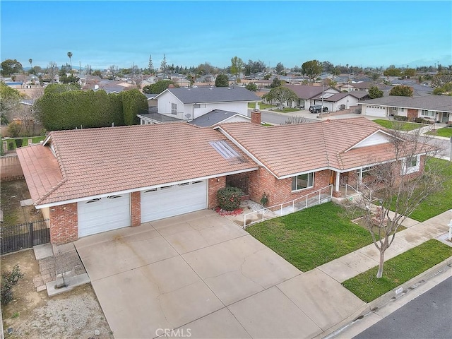 12460 Magnolia Ave, Chino, CA 91710 - aerial view featuring a residential view